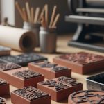 Rubber printing dies