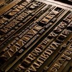 Vintage printing plates for sale